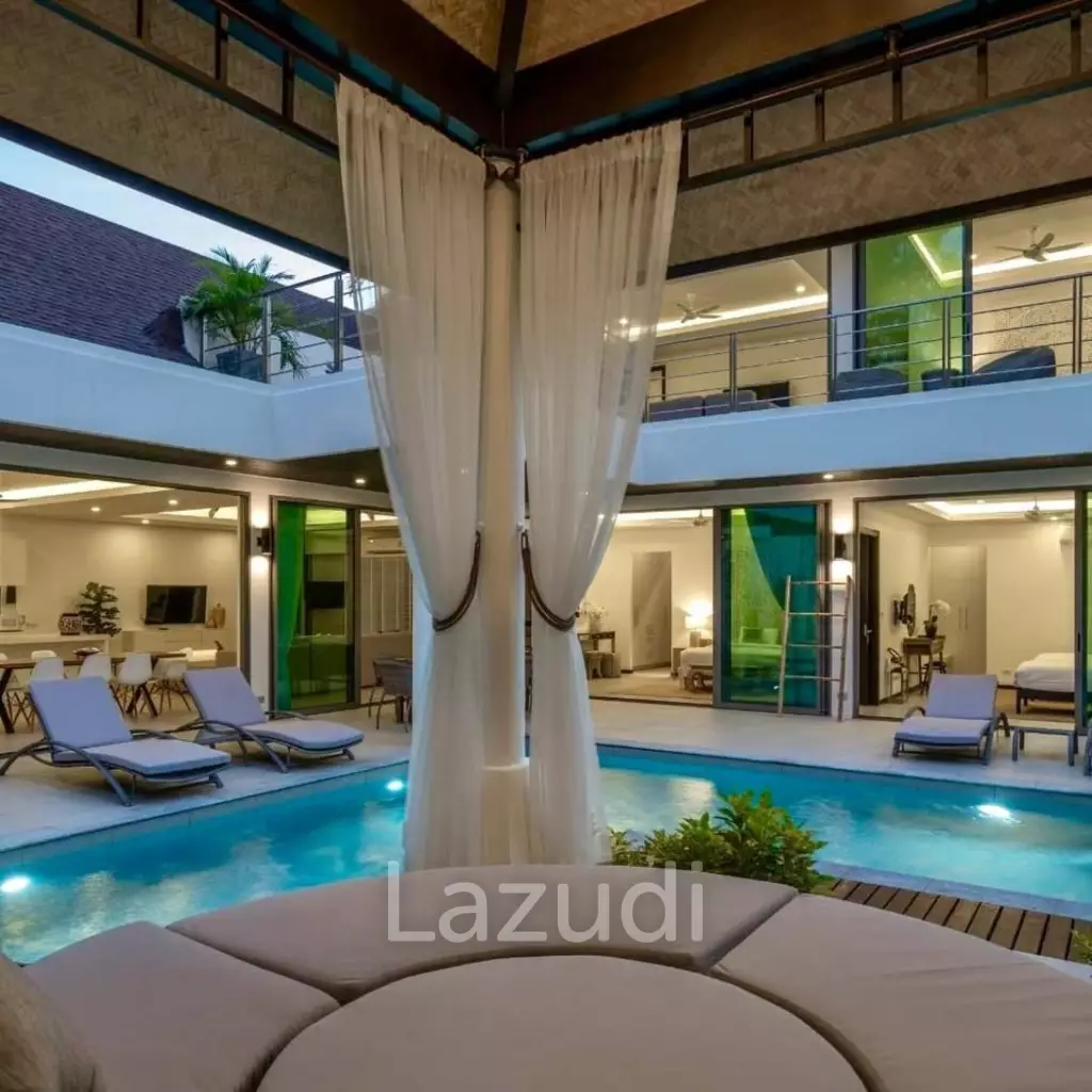 Modern 4-Bedroom Pool Villa For Rent In Rawai