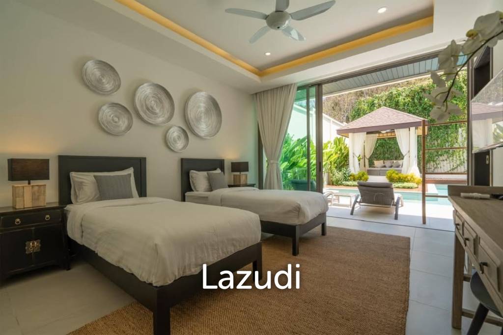 Modern 4-Bedroom Pool Villa For Rent In Rawai
