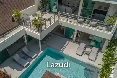 Modern 4-Bedroom Pool Villa For Rent In Rawai