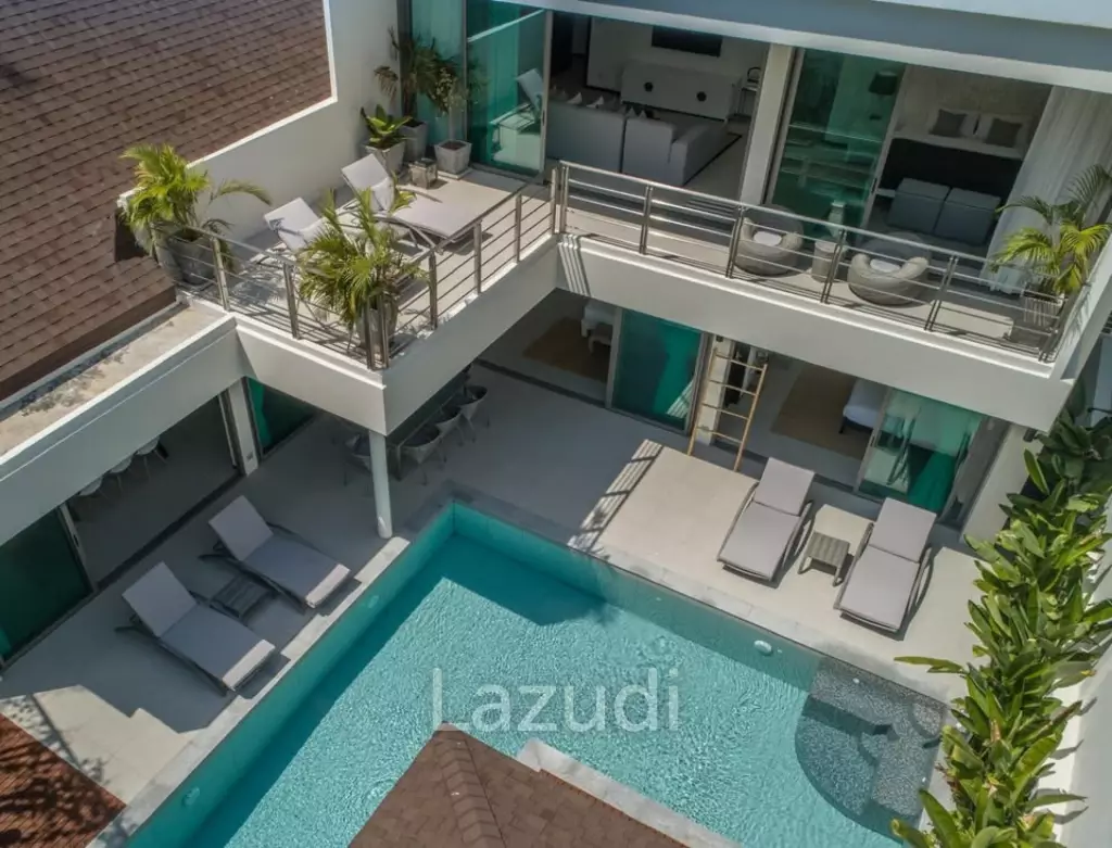 Modern 4-Bedroom Pool Villa For Rent In Rawai