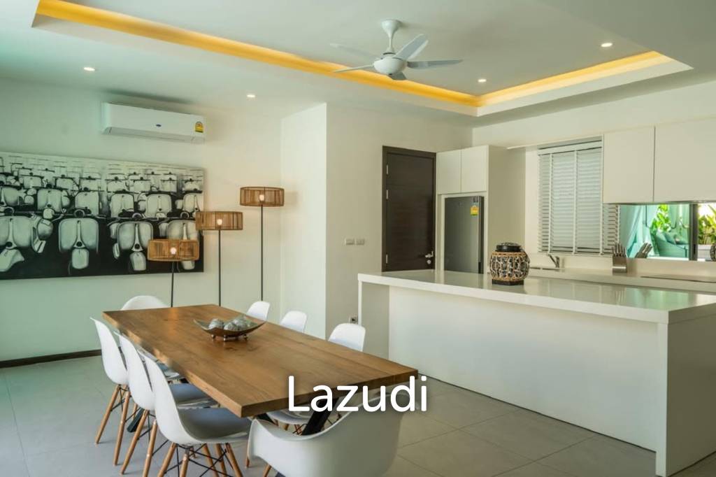 Modern 4-Bedroom Pool Villa For Rent In Rawai