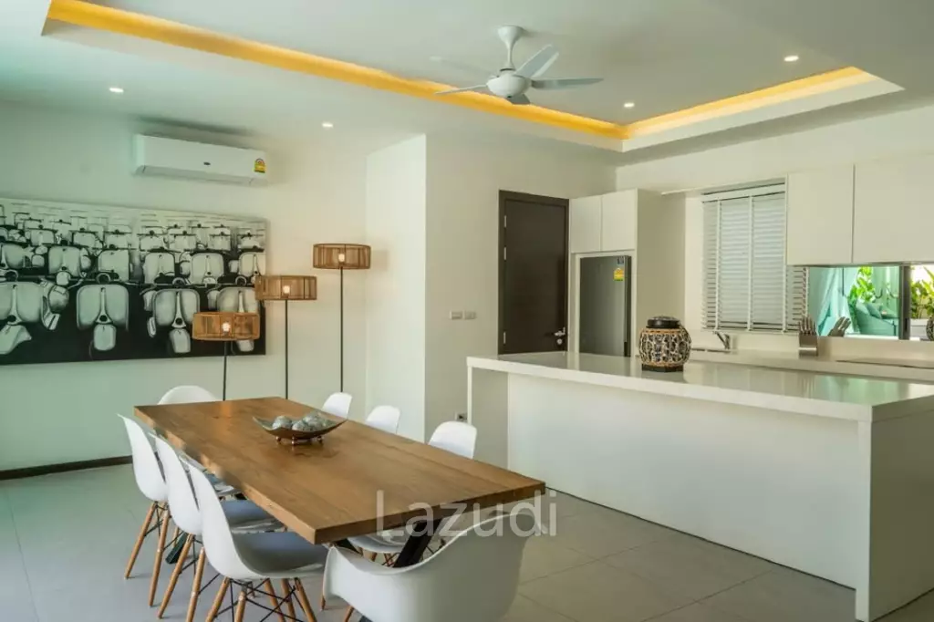Modern 4-Bedroom Pool Villa For Rent In Rawai
