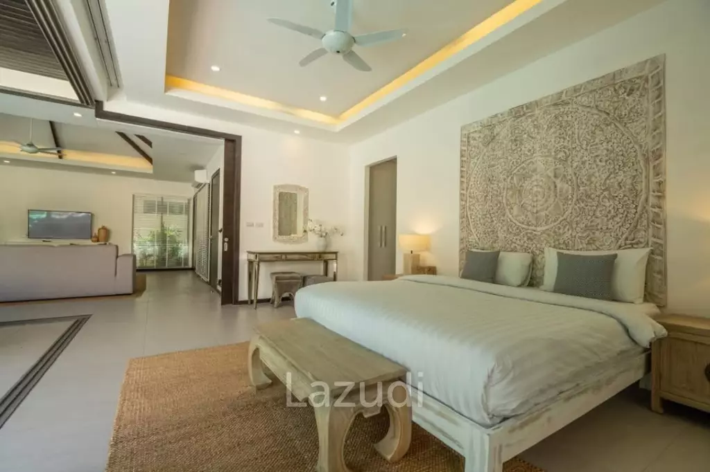 Modern 4-Bedroom Pool Villa For Rent In Rawai