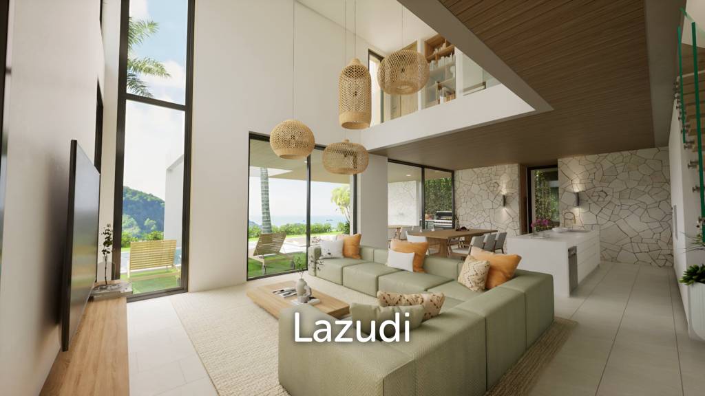 Elevated Luxury with Panoramic Ocean & Mountain Views
