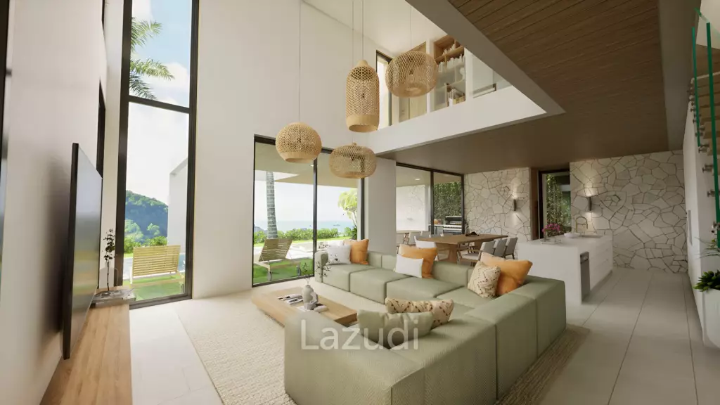 Elevated Luxury with Panoramic Ocean & Mountain Views