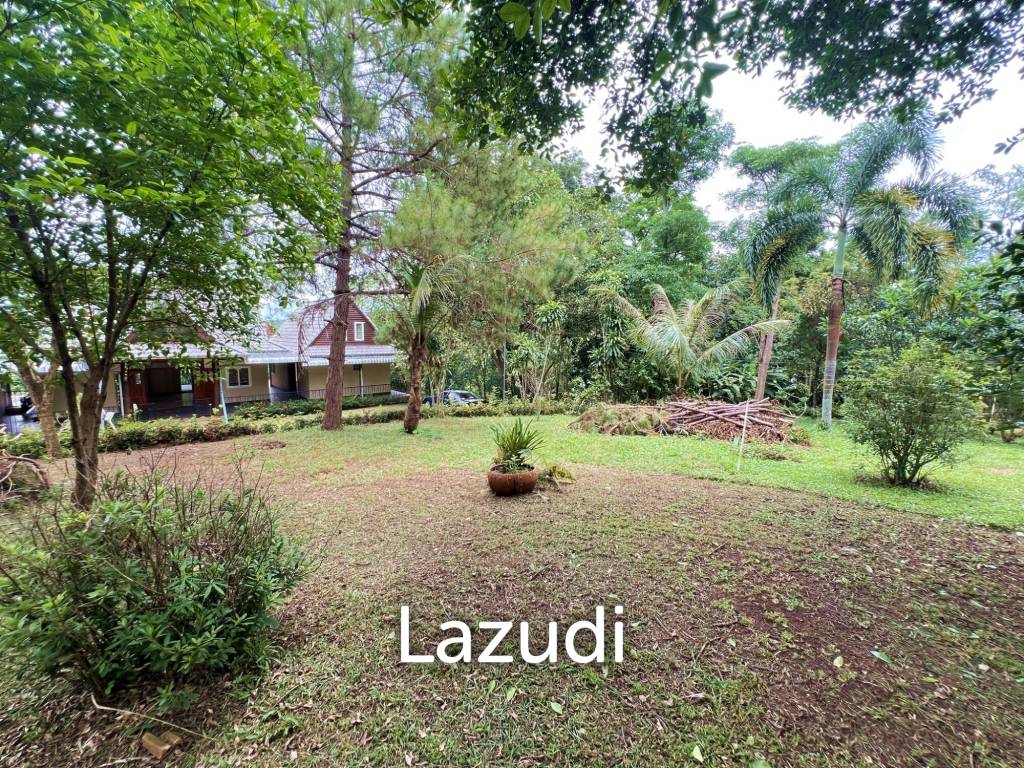 ขายบ้าน 2 ห้องนอนท่ามกลางธรรมชาติและต้นไม้ที่ห้วยปลากั้ง