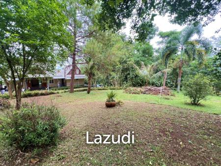 ขายบ้าน 2 ห้องนอนท่ามกลางธรรมชาติและต้นไม้ที่ห้วยปลากั้ง