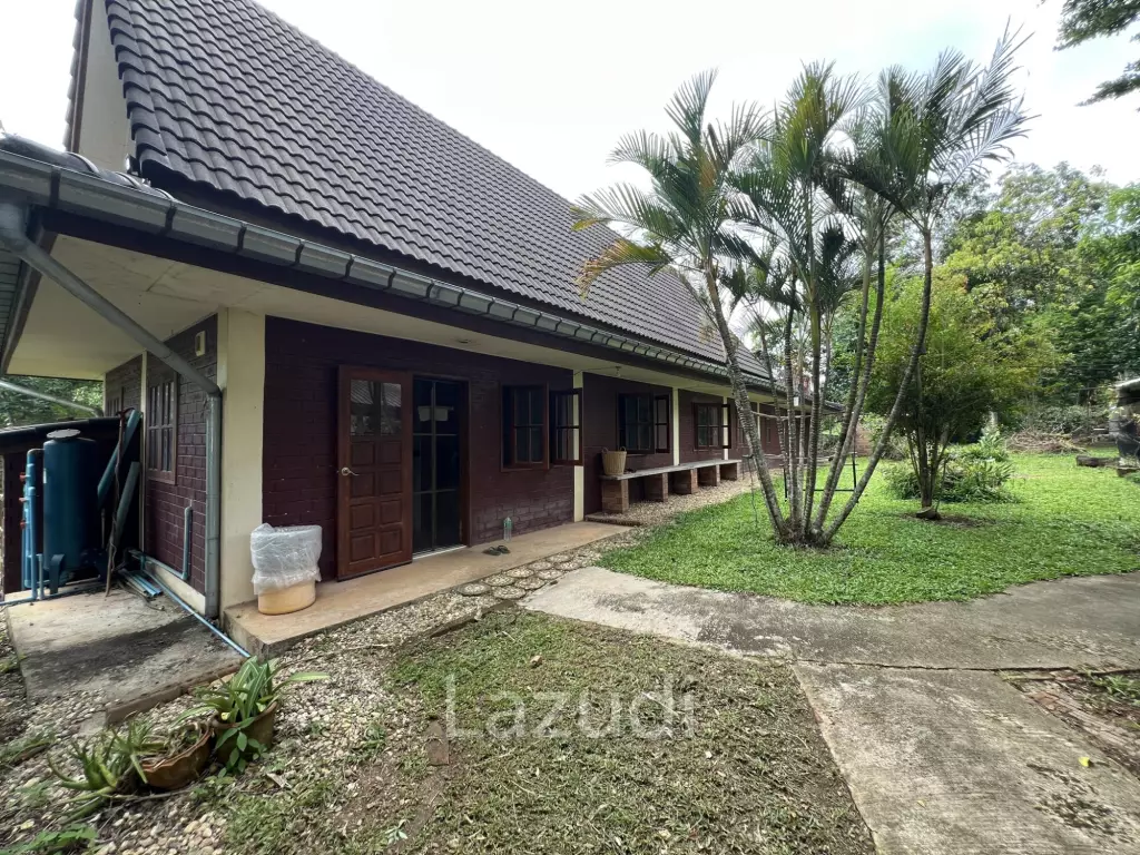 ขายบ้าน 2 ห้องนอนท่ามกลางธรรมชาติและต้นไม้ที่ห้วยปลากั้ง