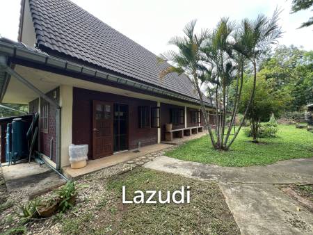 ขายบ้าน 2 ห้องนอนท่ามกลางธรรมชาติและต้นไม้ที่ห้วยปลากั้ง