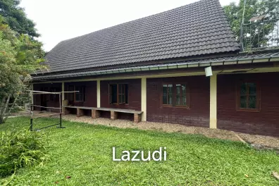 ขายบ้าน 2 ห้องนอนท่ามกลางธรรมชาติและต้นไม้ที่ห้วยปลากั้ง