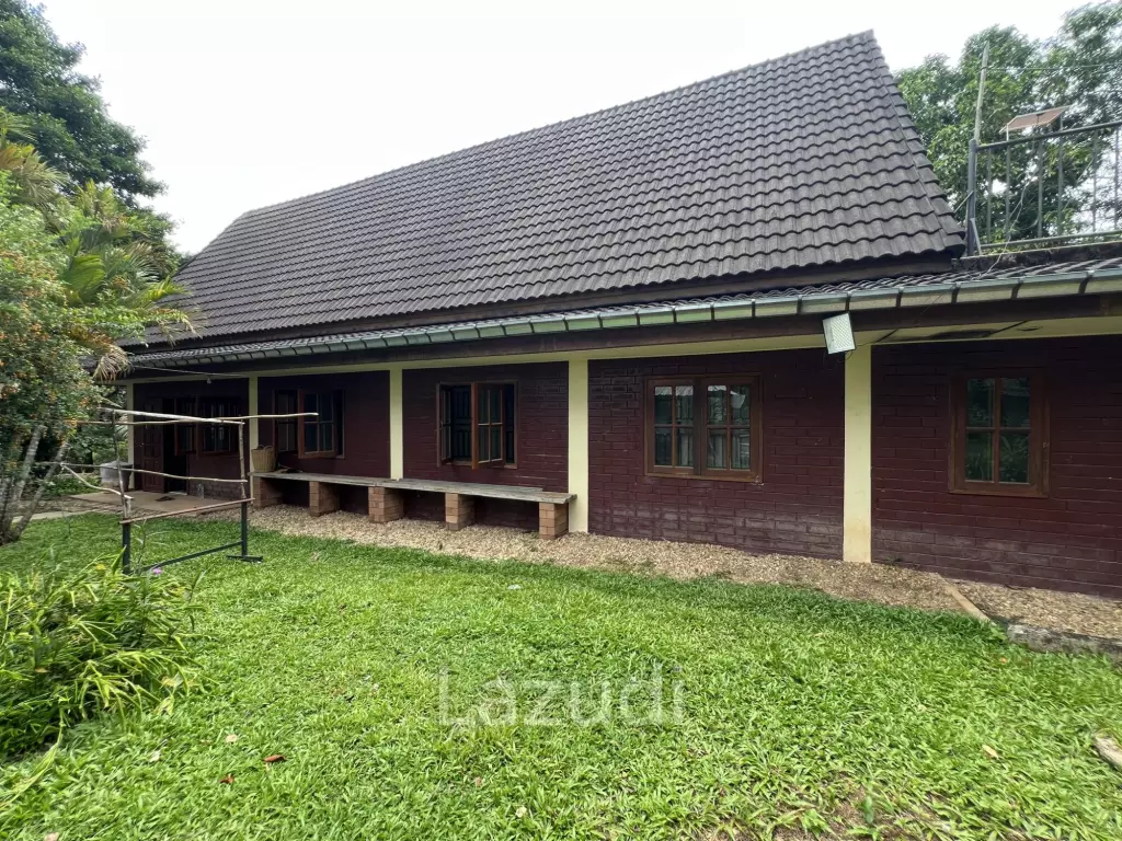 ขายบ้าน 2 ห้องนอนท่ามกลางธรรมชาติและต้นไม้ที่ห้วยปลากั้ง
