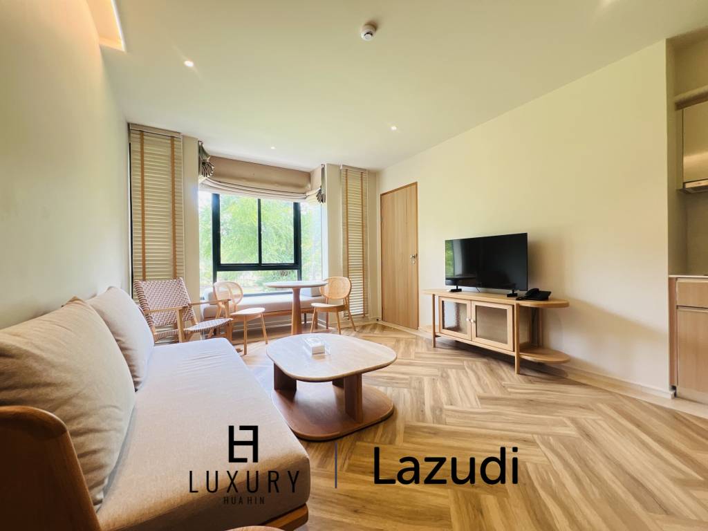 ศศรา คอนโดหรูติดทะเล 1 ห้องนอน เขาตะเกียบ หัวหิน