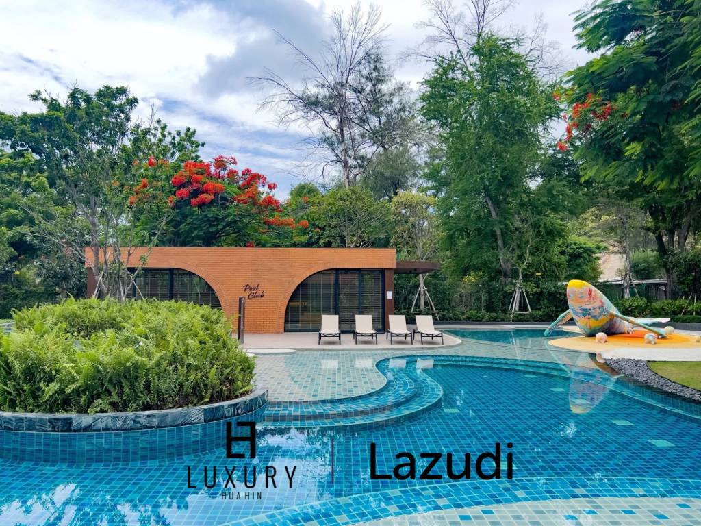 ศศรา คอนโดหรูติดทะเล 1 ห้องนอน เขาตะเกียบ หัวหิน