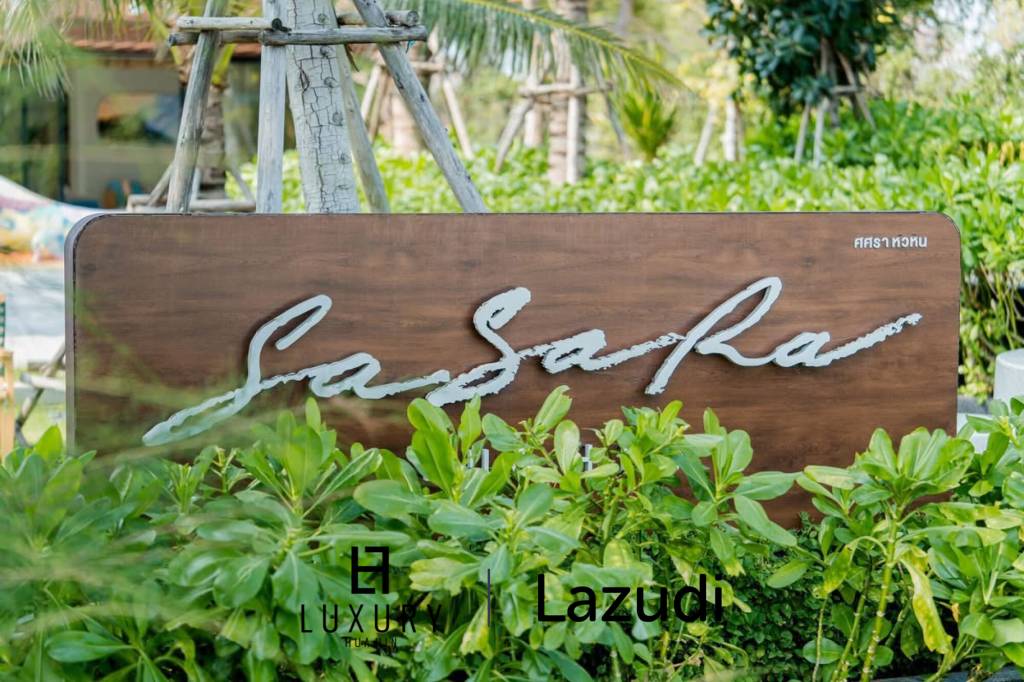 ศศรา คอนโดหรูติดทะเล 1 ห้องนอน เขาตะเกียบ หัวหิน