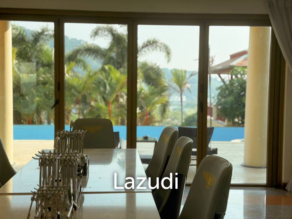 Seaview 7-Bedroom Pool Villa For Sale Near Kata Beach
