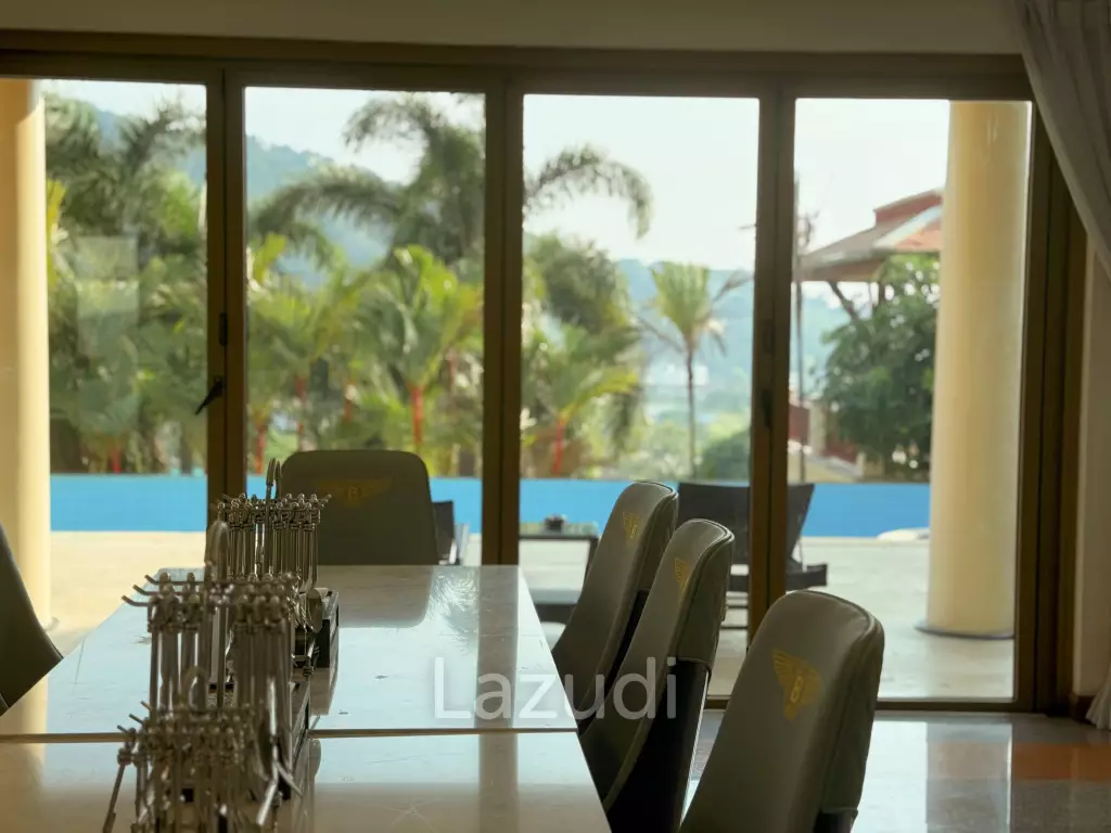 Seaview 7-Bedroom Pool Villa For Sale Near Kata Beach