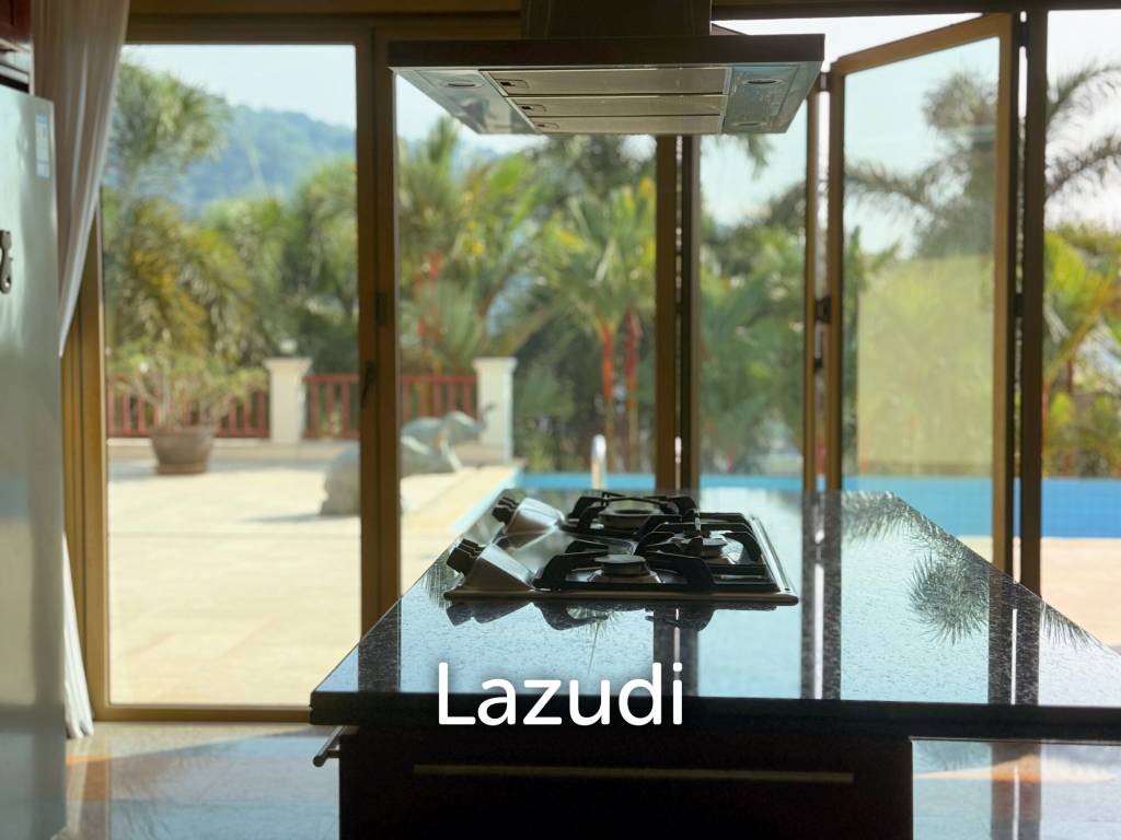 Seaview 7-Bedroom Pool Villa For Sale Near Kata Beach