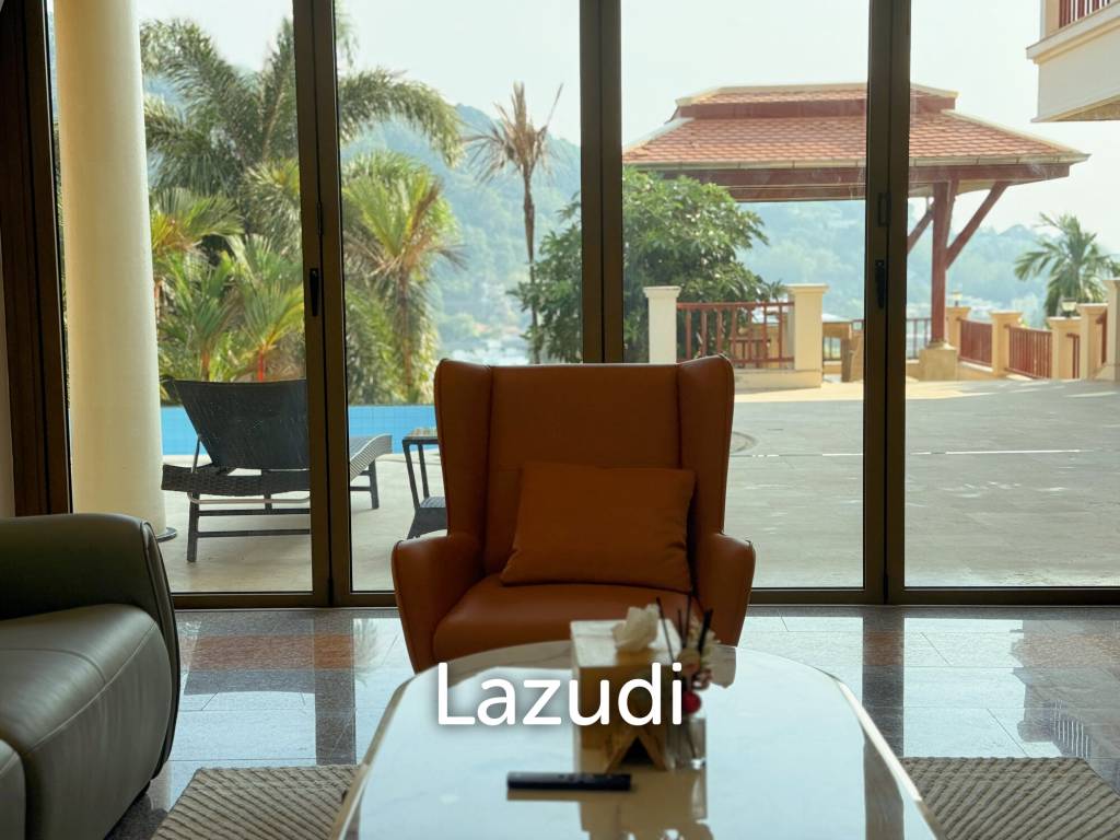 Seaview 7-Bedroom Pool Villa For Sale Near Kata Beach