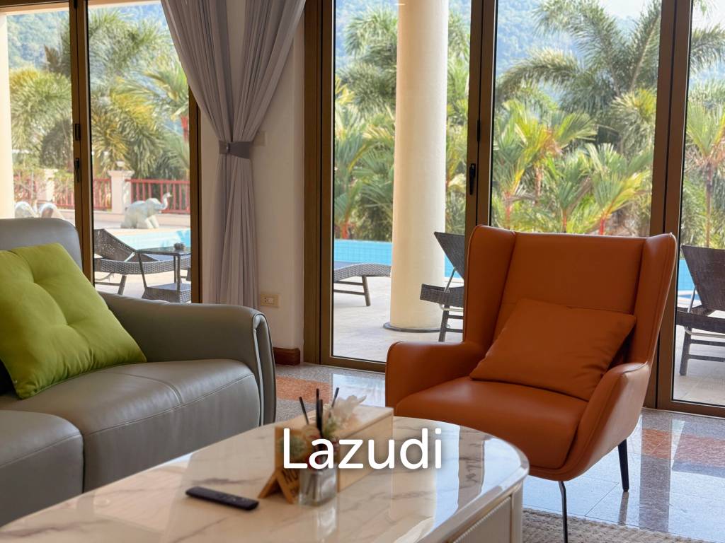 Seaview 7-Bedroom Pool Villa For Sale Near Kata Beach