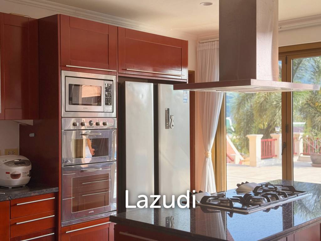 Seaview 7-Bedroom Pool Villa For Sale Near Kata Beach