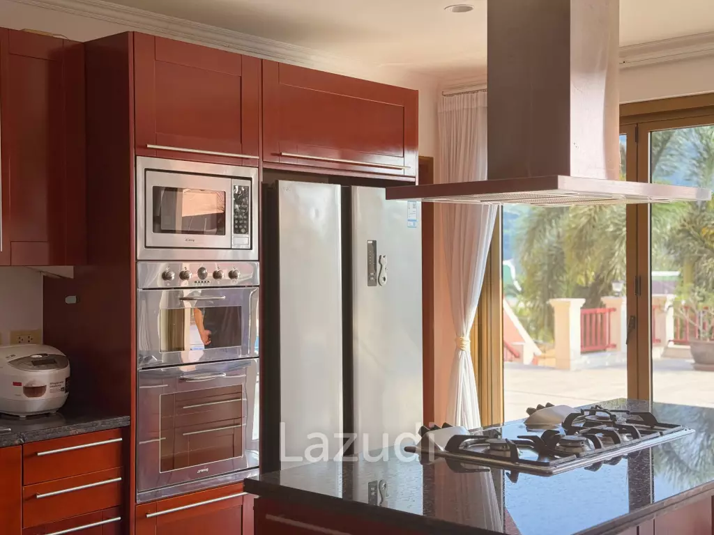Seaview 7-Bedroom Pool Villa For Sale Near Kata Beach
