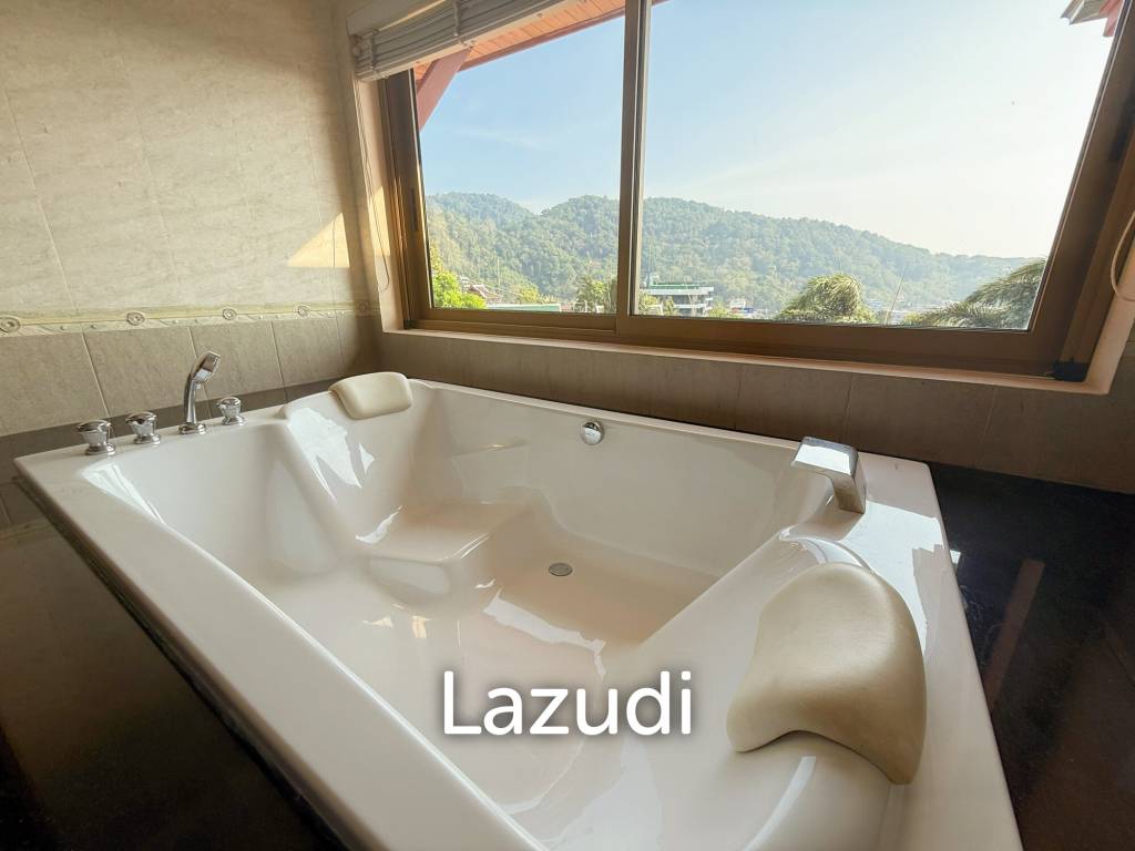 Seaview 7-Bedroom Pool Villa For Sale Near Kata Beach