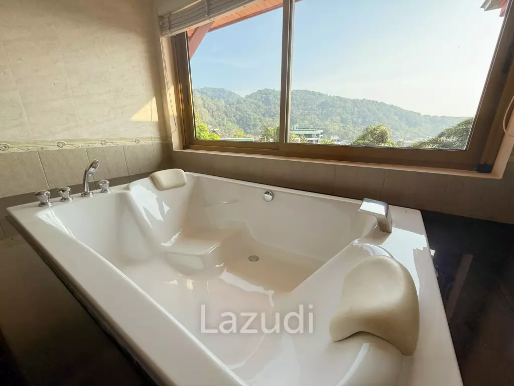 Seaview 7-Bedroom Pool Villa For Sale Near Kata Beach