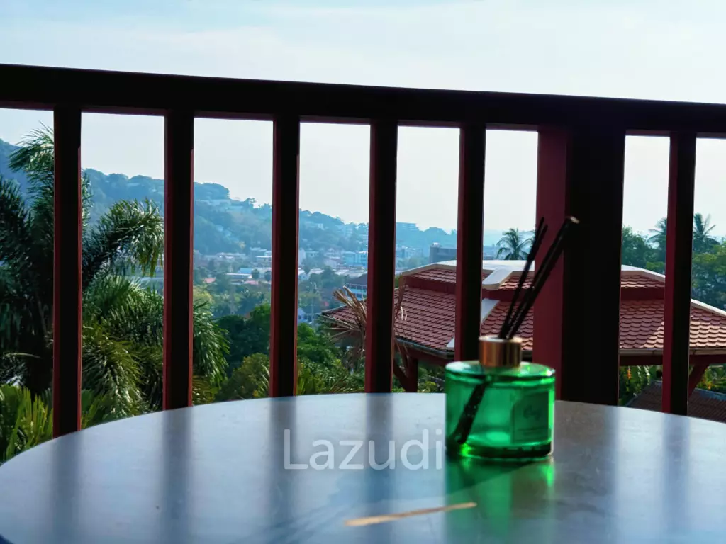 Seaview 7-Bedroom Pool Villa For Sale Near Kata Beach