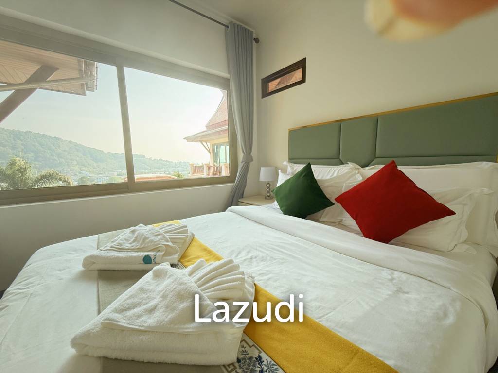 Seaview 7-Bedroom Pool Villa For Sale Near Kata Beach