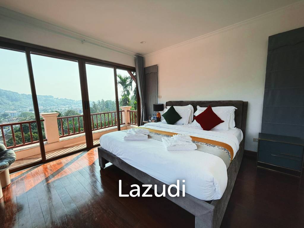 Seaview 7-Bedroom Pool Villa For Sale Near Kata Beach