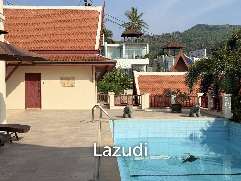 Seaview 7-Bedroom Pool Villa For Sale Near Kata Beach