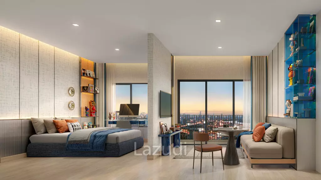 28 sqm high-rise condo at XELF by Sansiri in Khlong Toei Bangkok