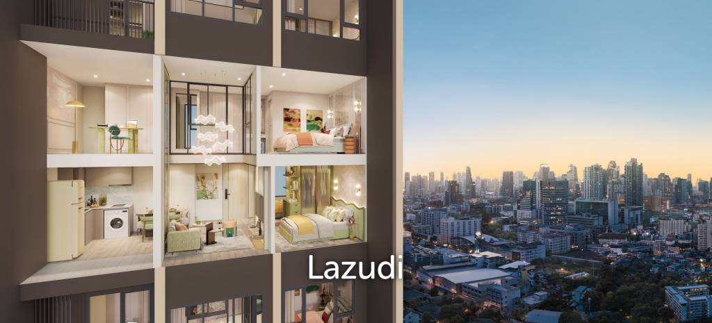 28 sqm high-rise condo at XELF by Sansiri in Khlong Toei Bangkok