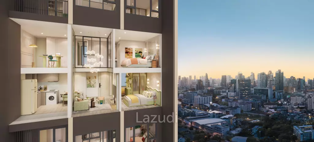 2 Bed 2 Bath 55 SQ.M. Xelf By Sansiri
