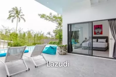 Renovated 4-Bed Pool Villa in Chaweng Noi, Walking Distance to PBISS