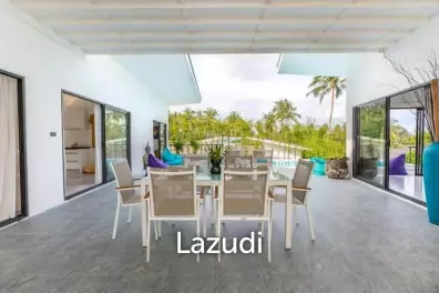Renovated 4-Bed Pool Villa in Chaweng Noi, Walking Distance to PBISS
