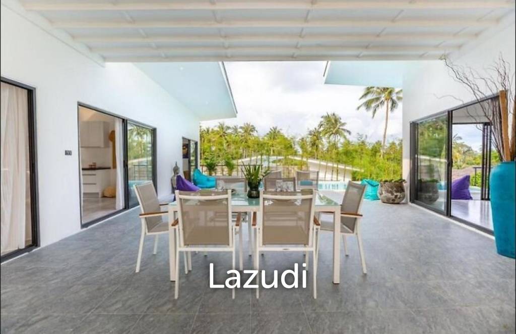 Renovated 4-Bed Pool Villa in Chaweng Noi, Walking Distance to PBISS