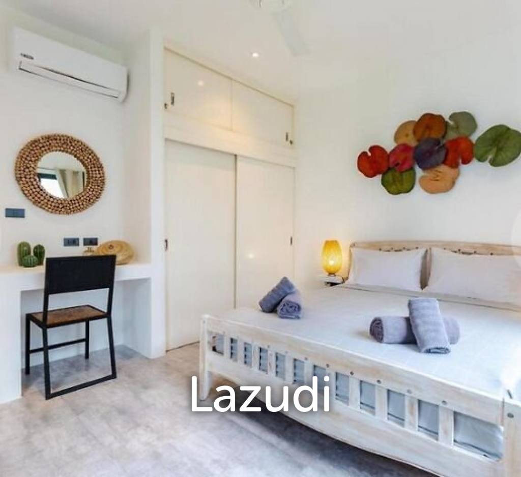 Renovated 4-Bed Pool Villa in Chaweng Noi, Walking Distance to PBISS