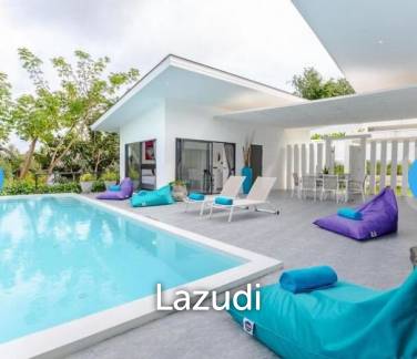 Renovated 4-Bed Pool Villa in Chaweng Noi, Walking Distance to PBISS