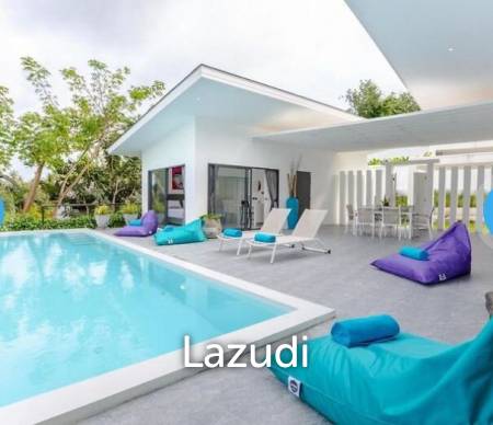 Renovated 4-Bed Pool Villa in Chaweng Noi, Walking Distance to PBISS