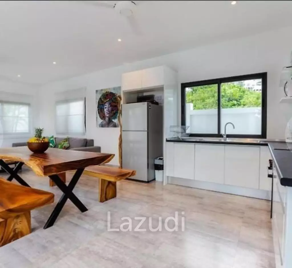 Renovated 4-Bed Pool Villa in Chaweng Noi, Walking Distance to PBISS