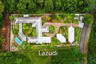 Elegant Eco-Design 5-Bedroom Villa on Over 2 Rai in Springfield Village