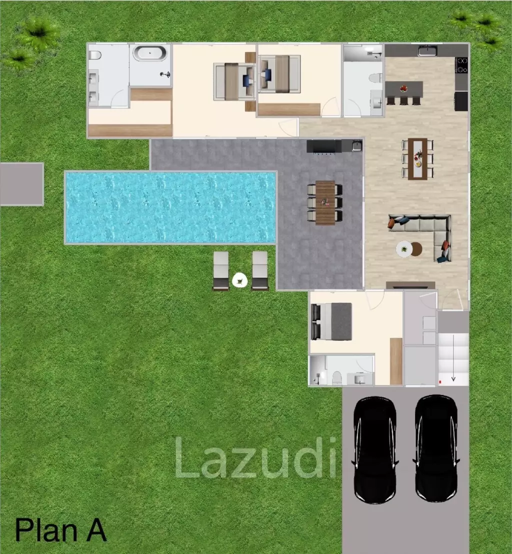 3 Bed 3 Bath 314 SQ,M Pavilion Ville, Type A