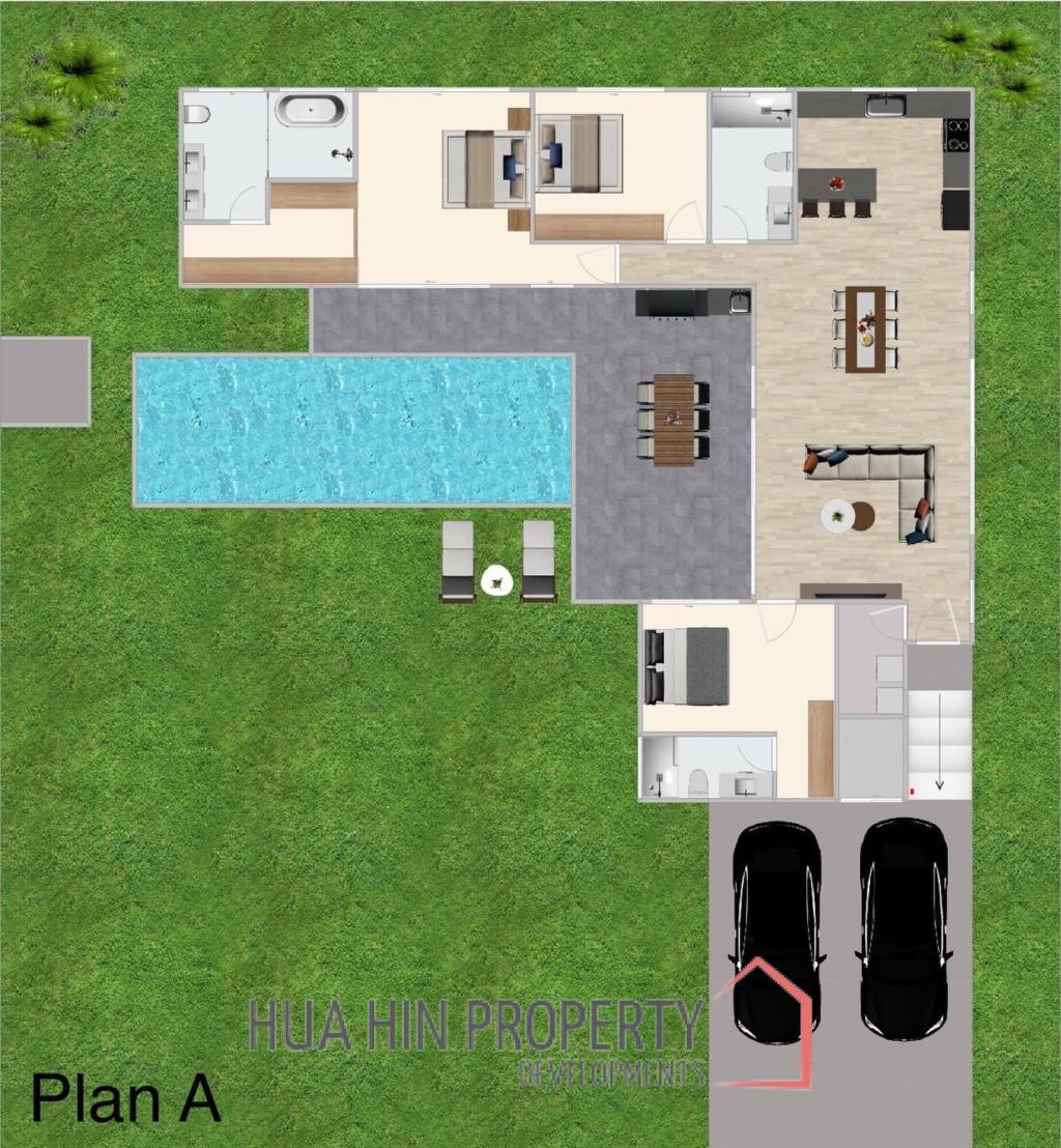 3 Bed 3 Bath 314 SQ,M Pavilion Ville, Type A