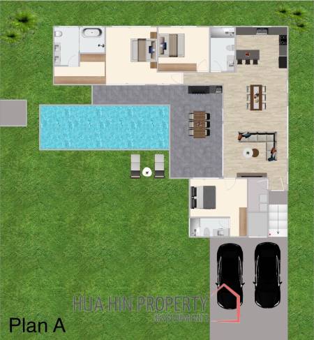 3 Bed 3 Bath 314 SQ,M Pavilion Ville, Type A