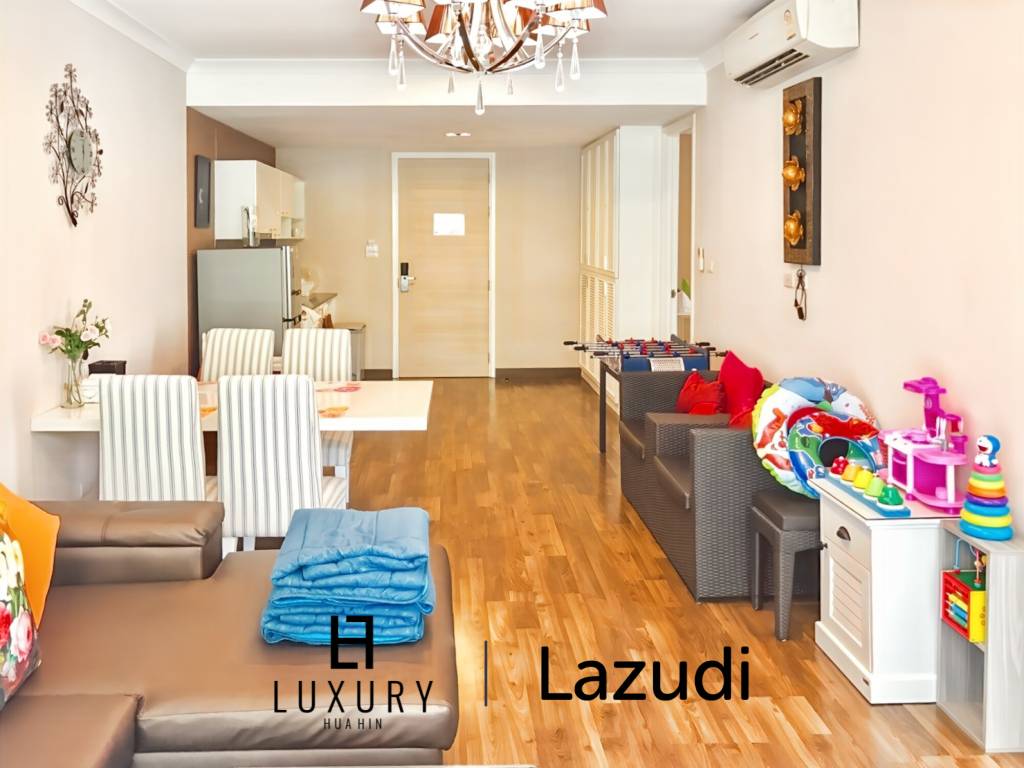 Pool Access 2 Bed Condo in My Resort Hua Hin