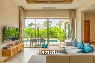Brand New 3-Bedroom Pool Villa For Rent Near Bangtao Beach