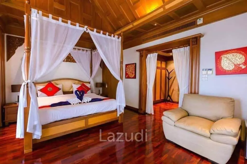 Spacious 4-Bedroom Villa with Private Jacuzzi for Sale in Patong
