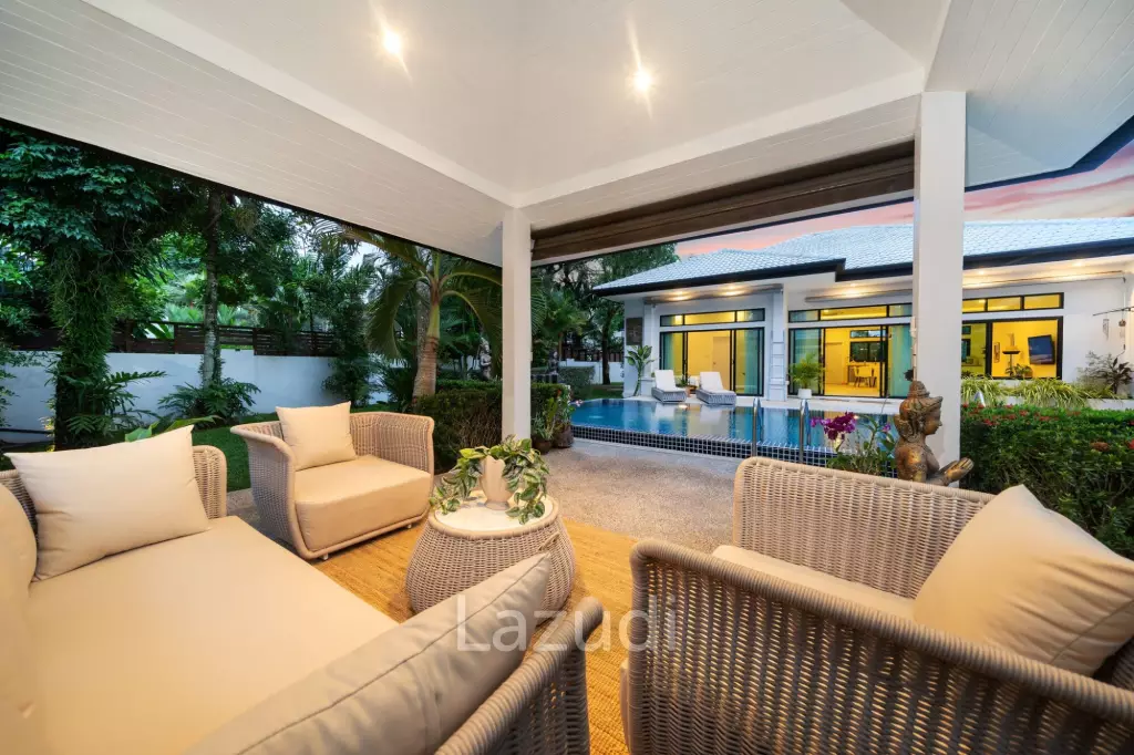 Pet-Friendly 5-Bedroom Villa with Private Garden near Layan Beach