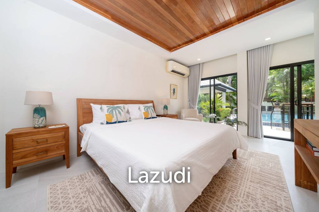 Pet-Friendly 5-Bedroom Villa with Private Garden near Layan Beach